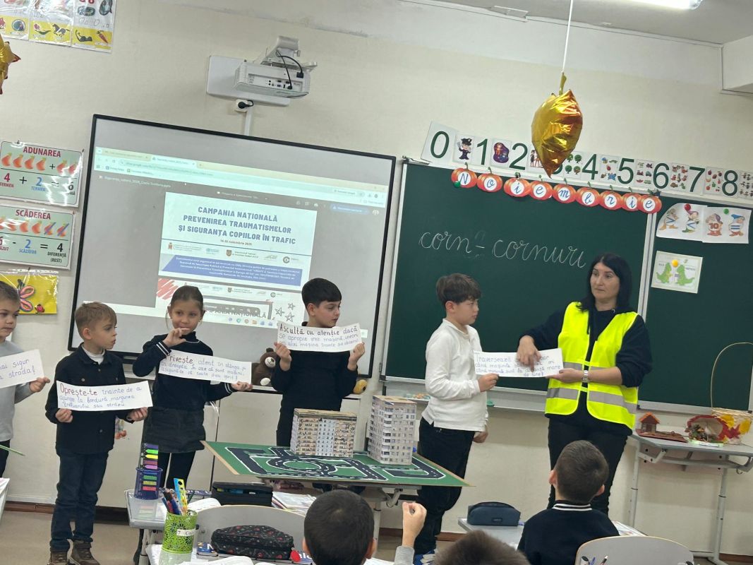 campanie prevenirea traumatismelor rutiere